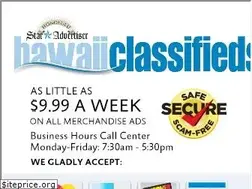Sites similar to hawaiisclassifieds.com