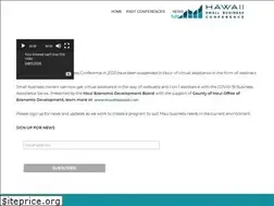 Sites similar to hawaiismallbusinessconference.com
