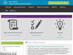 Sites similar to hawaiiteacherstandardsboard.org