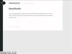 Sites similar to hawihustle.wordpress.com
