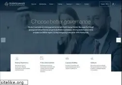 Sites similar to hawkamah.org
