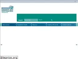 Sites similar to hawkesbay.health.nz