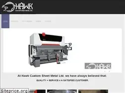 Sites similar to hawksheetmetal.com