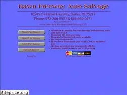 Sites similar to hawnfreewayautosalvage.com