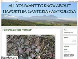 Sites similar to haworthia-gasteria.blogspot.com