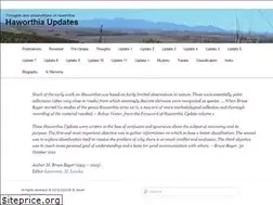 Sites similar to haworthiaupdates.org
