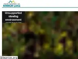 Sites similar to hawthorneatmirrorlake.com