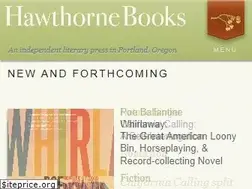 Sites similar to hawthornebooks.com