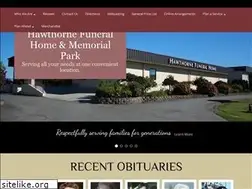Sites similar to hawthornefuneralhm.com