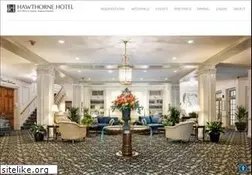 Sites similar to hawthornehotel.com