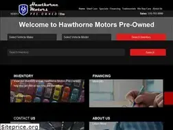 Sites similar to hawthornemotorspreowned.com