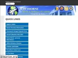 Sites similar to hawthornemsa.org