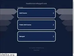 Sites similar to hawthornevalleygolf.com