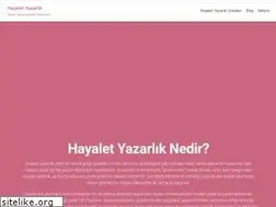Sites similar to hayaletyazarlik.com