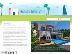 Sites similar to hayalimdekibodrumevi.com