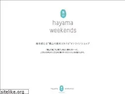 Sites similar to hayamaweekends.jp