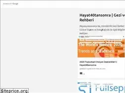 Sites similar to hayat40tansonra.blogspot.com