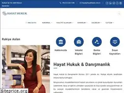 Sites similar to hayathukuk.com.tr