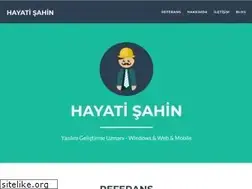 Sites similar to hayatisahin.com