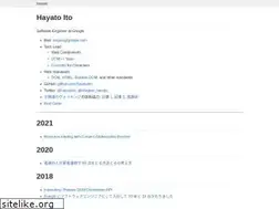 Sites similar to hayatoito.github.io