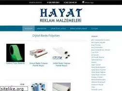 Sites similar to hayatreklammalzemeleri.net