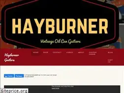 Sites similar to hayburnerguitars.com