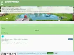 Sites similar to hayday-forum.de