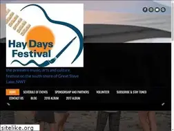 Sites similar to haydaysfestival.com