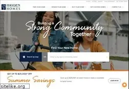 Sites similar to hayden-homes.com