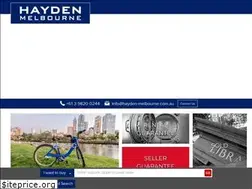 Sites similar to hayden-melbourne.com.au