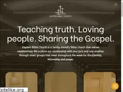Sites similar to haydenbible.org