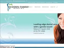 Sites similar to haydenfamilydental.net
