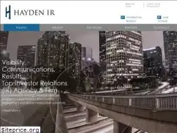 Sites similar to haydenir.com