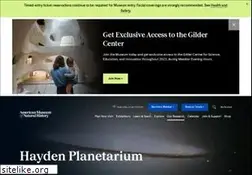 Sites similar to haydenplanetarium.org