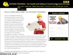 Sites similar to haydentraining.co.uk