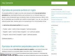 Sites similar to hayejemplos.com