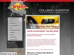 Sites similar to hayesautobody.com