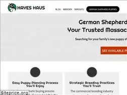 Sites similar to hayeshaus.com