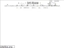 Sites similar to hayesmeadow.com
