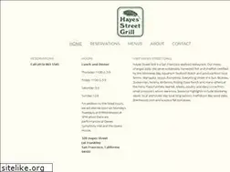 Sites similar to hayesstreetgrill.com