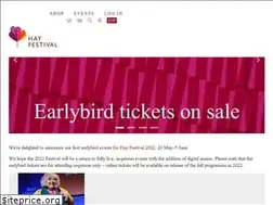 Sites similar to hayfestival.com