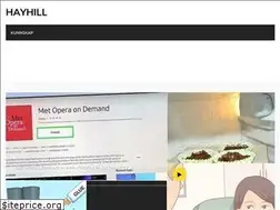 Sites similar to hayhill.org