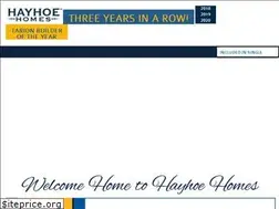 Sites similar to hayhoehomes.com