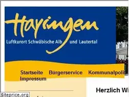 Sites similar to hayingen.de