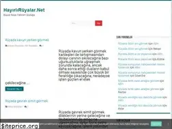 Sites similar to hayirliruyalar.net