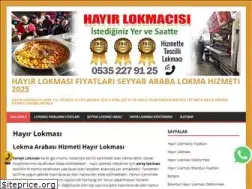 Sites similar to hayirlokmacisi.com