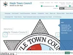 Sites similar to hayletowncouncil.net