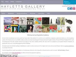 Sites similar to haylettsgallery.com