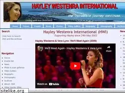Sites similar to hayley-westenra-international.com