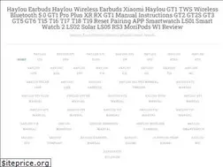 Sites similar to haylouearbudsgt.com
